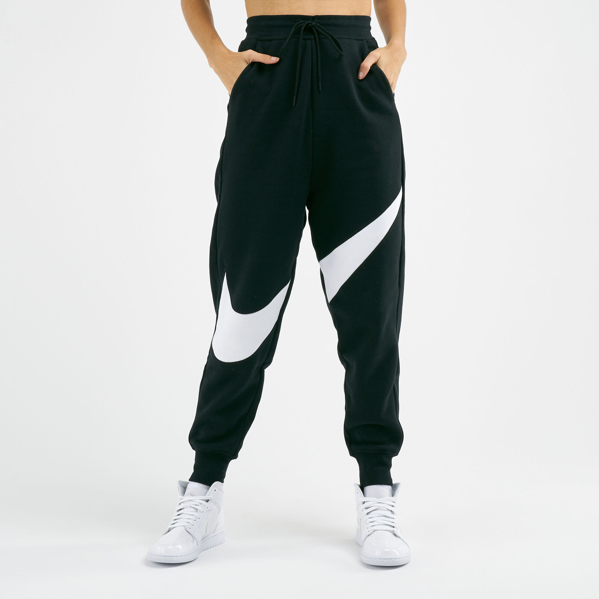NIKE Nike Sportswear Essential Collection Womens Fleece Pants  Sand Womens  Sports Trouser  YOOX
