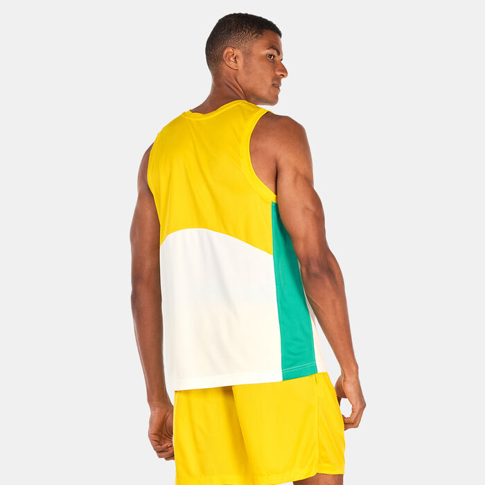 Nike Men's Starting 5 Dri-FIT Basketball Jersey yellow Nike Men's Starting 5 Dri-FIT Basketball Jersey yellow image number 1