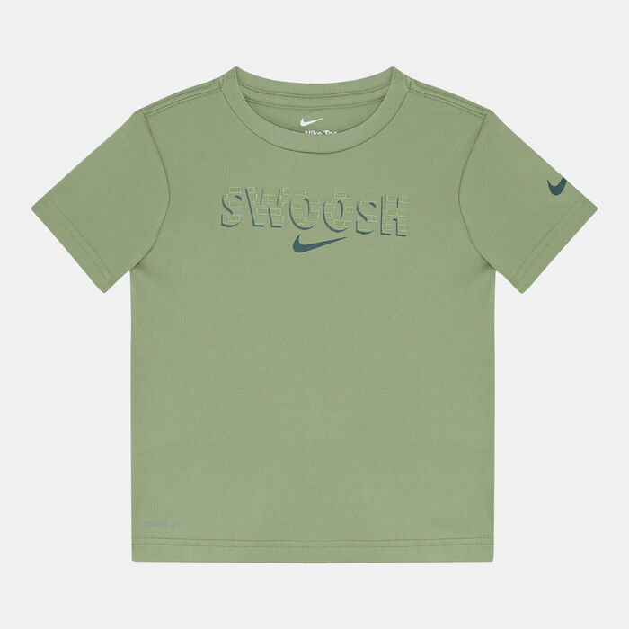 Nike Kids' Swoosh T-Shirt Green Nike Kids' Swoosh T-Shirt Green image number 0