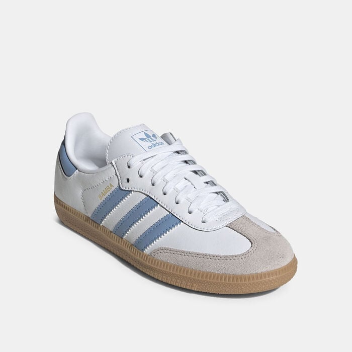 adidas Originals Kids' Samba OG Shoes White adidas Originals Kids' Samba OG Shoes White image number 1