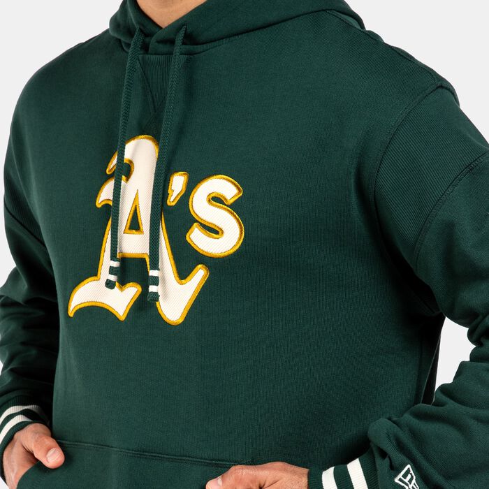New Era Men's MLB Oakland Athletics Hoodie Green New Era Men's MLB Oakland Athletics Hoodie Green image number 3