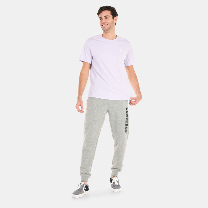 Converse Men's Go-To Embroidered Star Chevron T-Shirt Purple Converse Men's Go-To Embroidered Star Chevron T-Shirt Purple image number 2