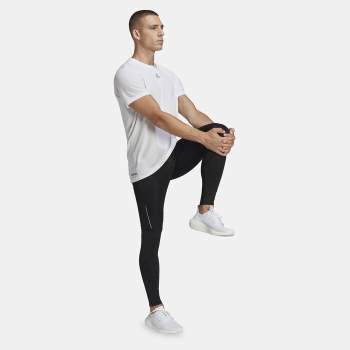 adidas Men's Own The Run Tights Black image number 2