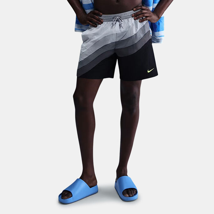 Nike Swim Men's Volley Swimming Shorts Black Nike Swim Men's Volley Swimming Shorts Black image number 0