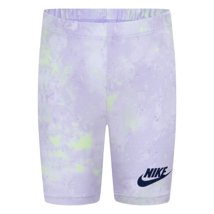 Nike Kids' Club Printed Bike Shorts Purple Nike Kids' Club Printed Bike Shorts Purple image number 0