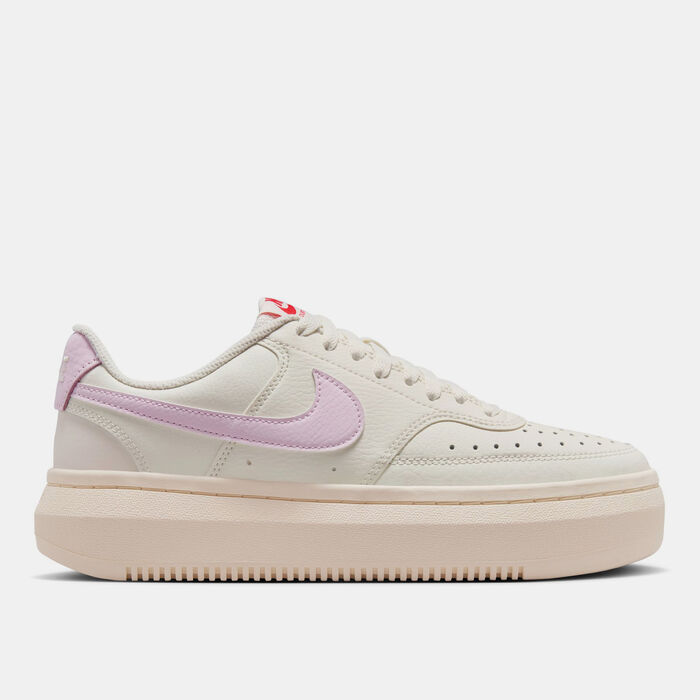 Nike Women's Court Vision Alta Shoes Beige Nike Women's Court Vision Alta Shoes Beige image number 0