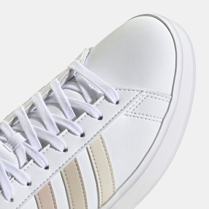adidas Women's Grand Court 2.0 Shoes White adidas Women's Grand Court 2.0 Shoes White image number 4