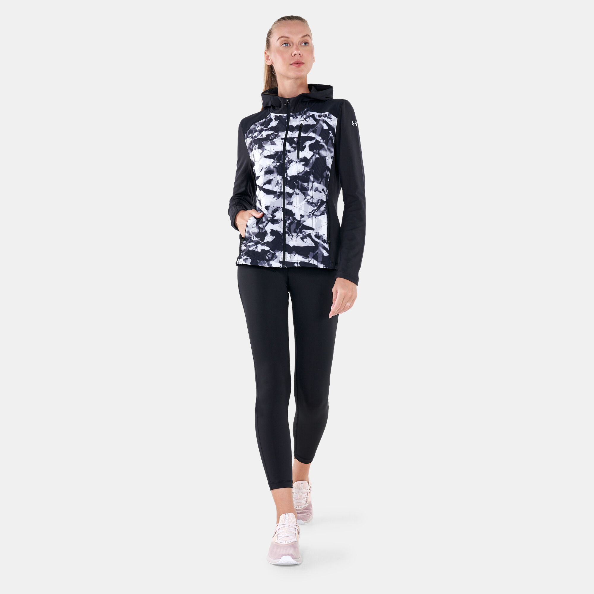 Buy Under Armour Women s ColdGear Reactor Hybrid Lite Print