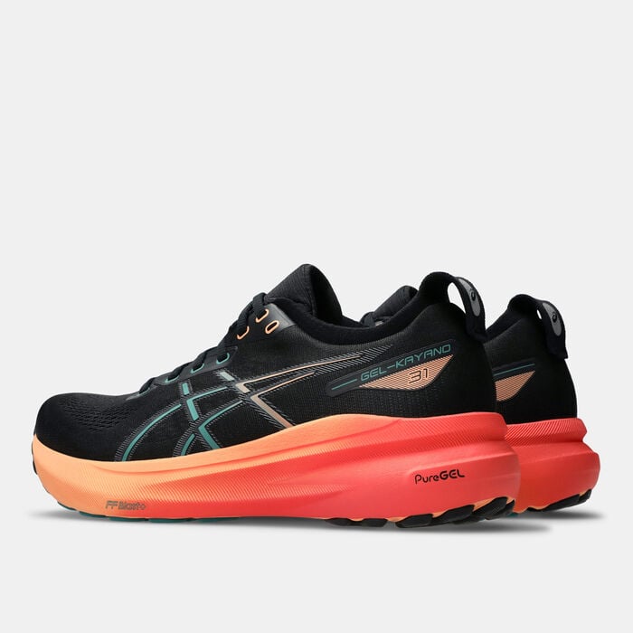 ASICS Men's GEL-KAYANO 31 Running Shoes Black ASICS Men's GEL-KAYANO 31 Running Shoes Black image number 2