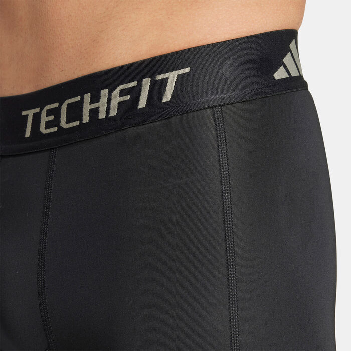 adidas Men's Techfit Training Compression Shorts Black adidas Men's Techfit Training Compression Shorts Black image number 4