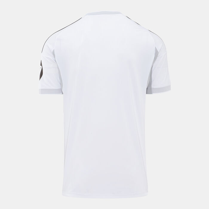 adidas Men's Real Madrid 25/26 Home Replica Football Jersey White adidas Men's Real Madrid 25/26 Home Replica Football Jersey White image number 1