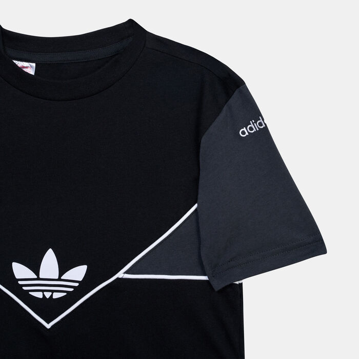 adidas Originals Kids' Adicolor Short and T-Shirt Set Multi-Color adidas Originals Kids' Adicolor Short and T-Shirt Set Multi-Color image number 1