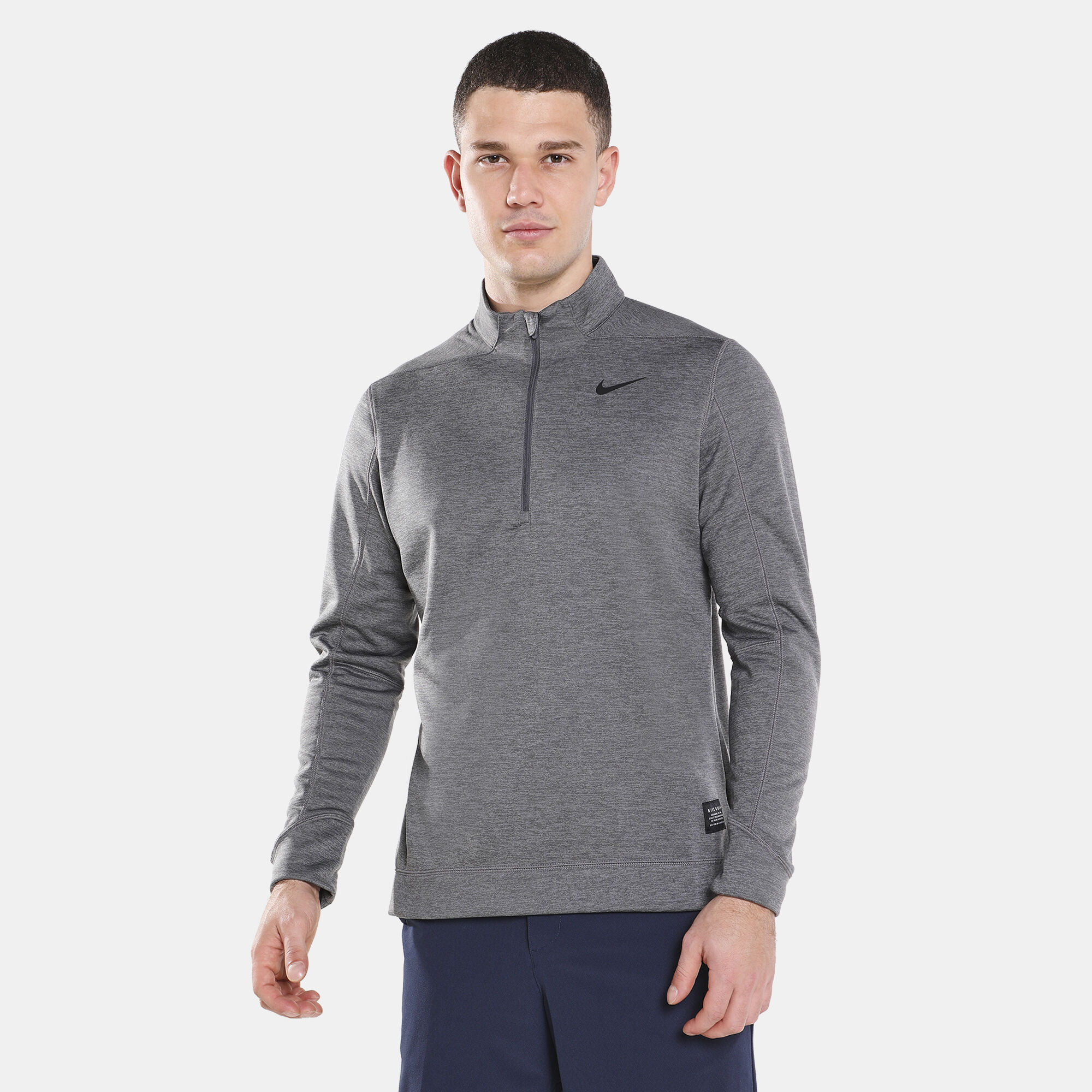 Buy Nike Golf Men s Therma Repel 1 2 Zip Golf Top Black in KSA SSS