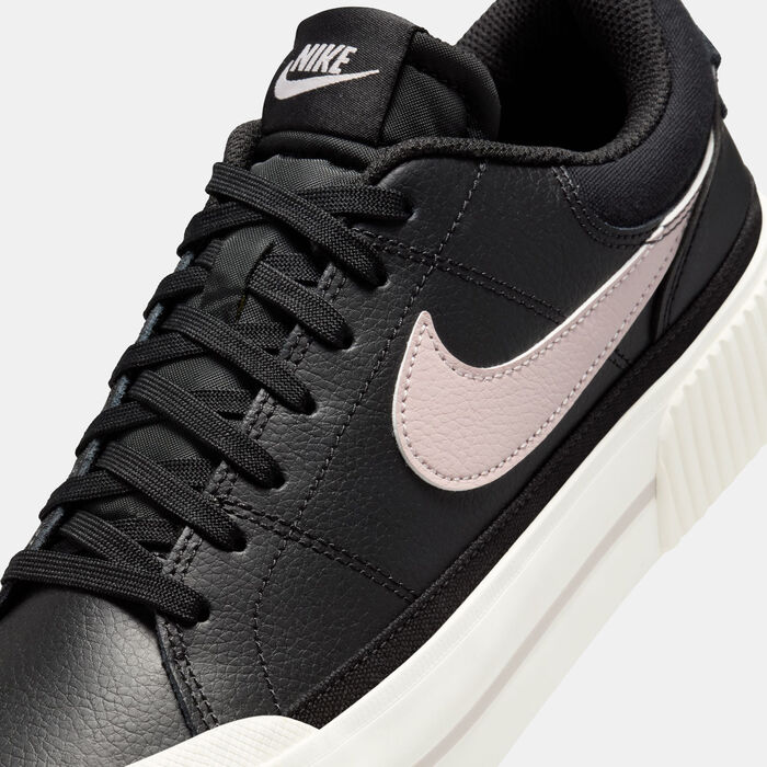 Nike Women's Court Legacy Lift Shoes Grey Nike Women's Court Legacy Lift Shoes Grey image number 4