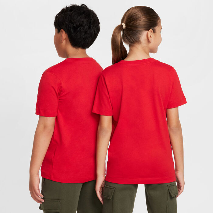 Nike Kids' Sportswear T-Shirt Red Nike Kids' Sportswear T-Shirt Red image number 1