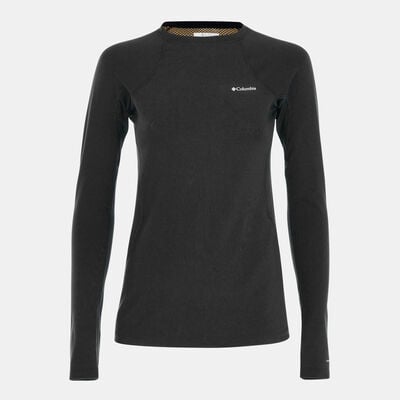 Columbia Women's Omni-Heat Infinity Knit T-Shirt Black Columbia Women's Omni-Heat Infinity Knit T-Shirt Black