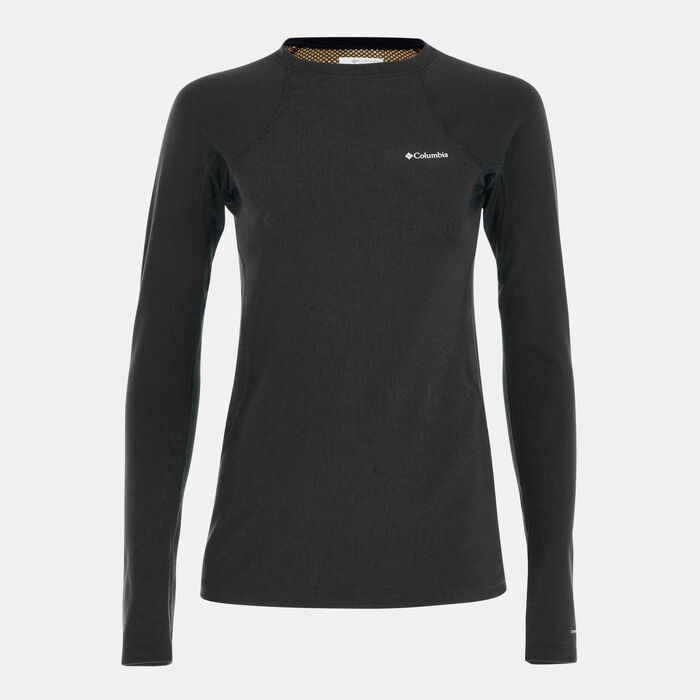 Columbia Women's Omni-Heat Infinity Knit T-Shirt Blue Columbia Women's Omni-Heat Infinity Knit T-Shirt Blue image number 0