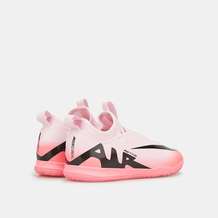 Nike Kids' Mercurial Vapor 15 Academy Indoor Court Football Shoes (Younger and Older Kids) Pink Nike Kids' Mercurial Vapor 15 Academy Indoor Court Football Shoes (Younger and Older Kids) Pink image number 2