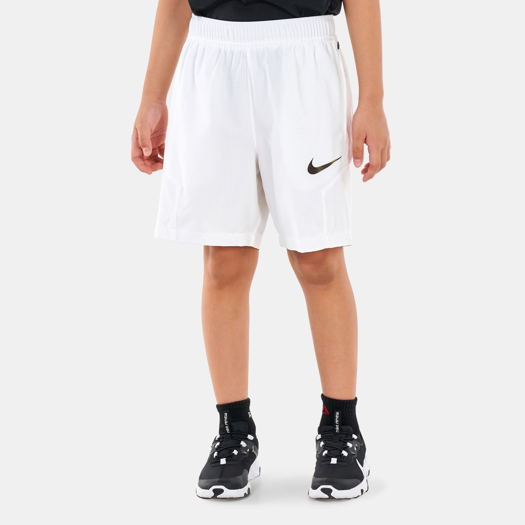 Kids white nike shorts 2025