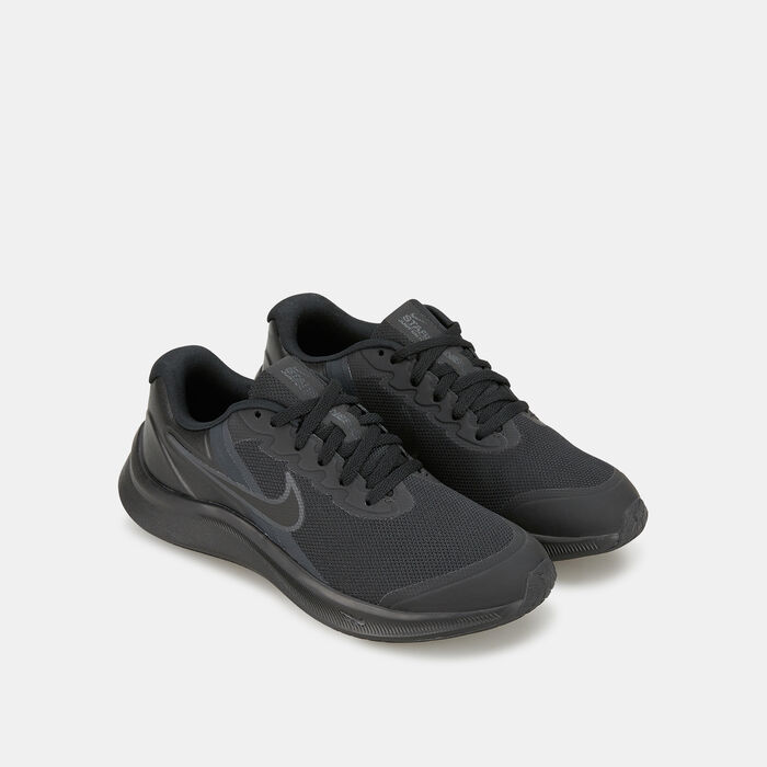 Nike Star Runner 3 GS Shoe Black Nike Star Runner 3 GS Shoe Black image number 2