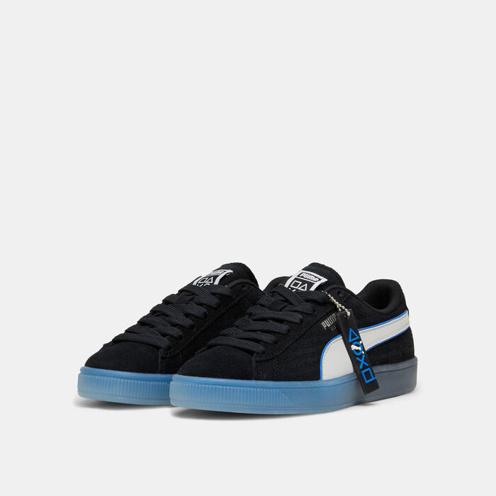 PUMA Kids' x PLAYSTATION Suede Shoes Black PUMA Kids' x PLAYSTATION Suede Shoes Black image number 1