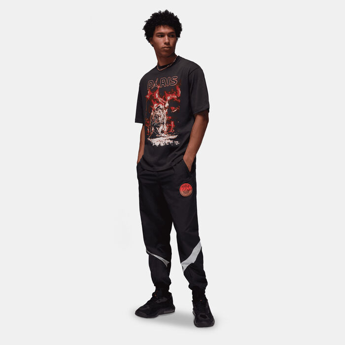 Nike Men's Paris Saint-Germain Woven Pants Black Nike Men's Paris Saint-Germain Woven Pants Black image number 2