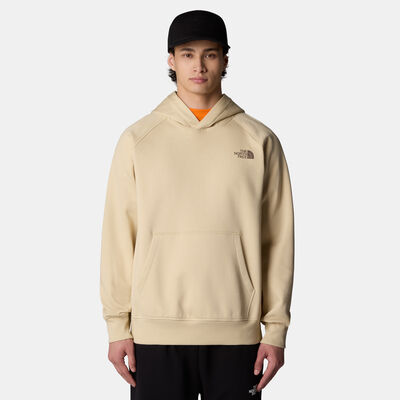 The North Face Men's Raglan Redbox Hoodie Beige The North Face Men's Raglan Redbox Hoodie Beige