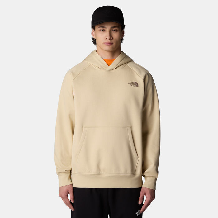 The North Face Men's Raglan Redbox Hoodie Beige The North Face Men's Raglan Redbox Hoodie Beige image number 0