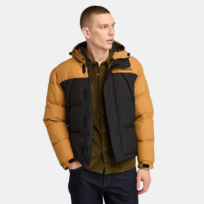 Timberland Men's Durable Water-Repellent Puffer Jacket Brown image number 0