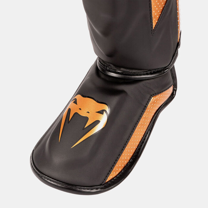 Venum Elite Evo Shinguards Black Venum Elite Evo Shinguards Black image number 3