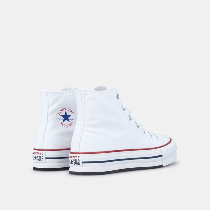 Converse Kids' Chuck Taylor All Star EVA Lift Hi Unisex Shoe White Converse Kids' Chuck Taylor All Star EVA Lift Hi Unisex Shoe White image number 2