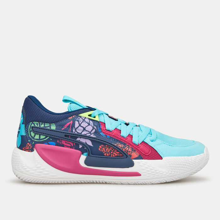 PUMA Men's Court Rider Chaos Fresh Basketball Shoe Blue PUMA Men's Court Rider Chaos Fresh Basketball Shoe Blue image number 0