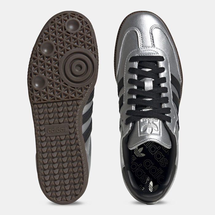 adidas Originals Women's Samba OG Shoes Mettalic adidas Originals Women's Samba OG Shoes Mettalic image number 4