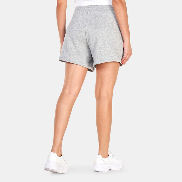 adidas Originals Women's Adicolor Essentials French Terry Shorts Grey adidas Originals Women's Adicolor Essentials French Terry Shorts Grey image number 1