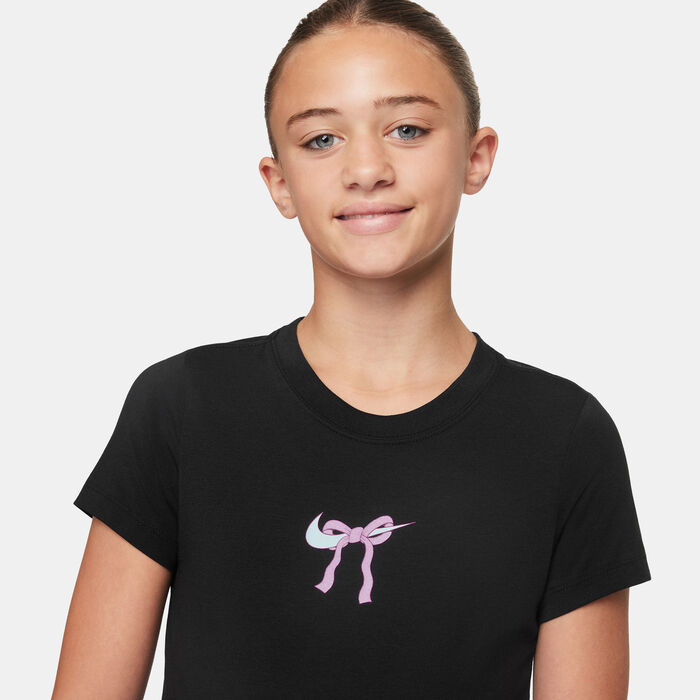 Nike Kids' Sportswear T-Shirt Black Nike Kids' Sportswear T-Shirt Black image number 3