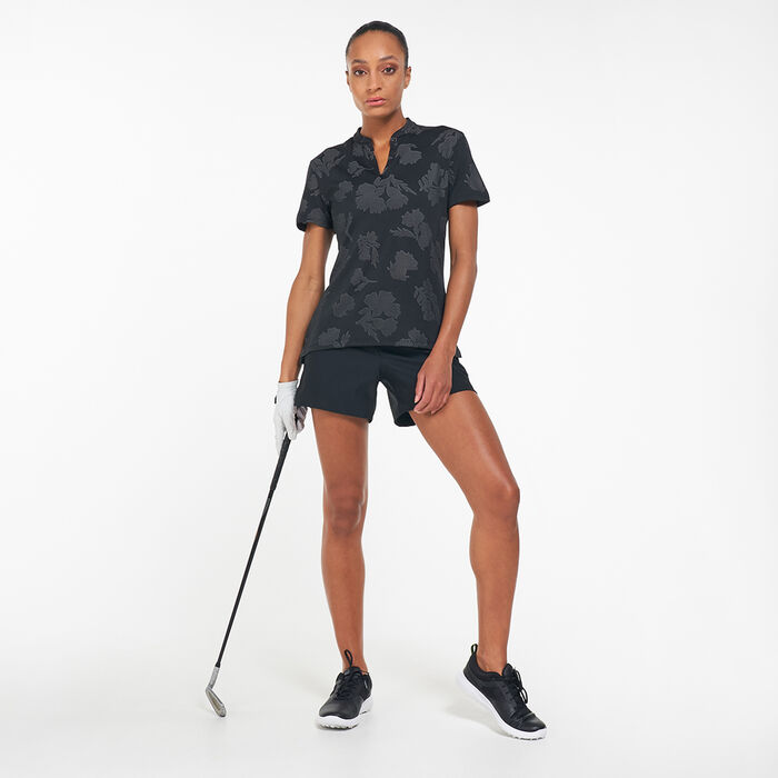 Nike Golf Women's Dri-FIT Victory Floral Polo Shirt Nike Golf Women's Dri-FIT Victory Floral Polo Shirt image number 2