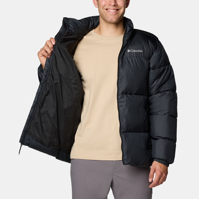 Columbia Men's Puffect II Puffer Hiking Jacket Black Columbia Men's Puffect II Puffer Hiking Jacket Black image number 3