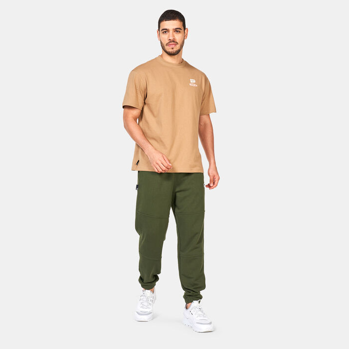 PUMA Men's DOWNTOWN Sweatpants Green PUMA Men's DOWNTOWN Sweatpants Green image number 2