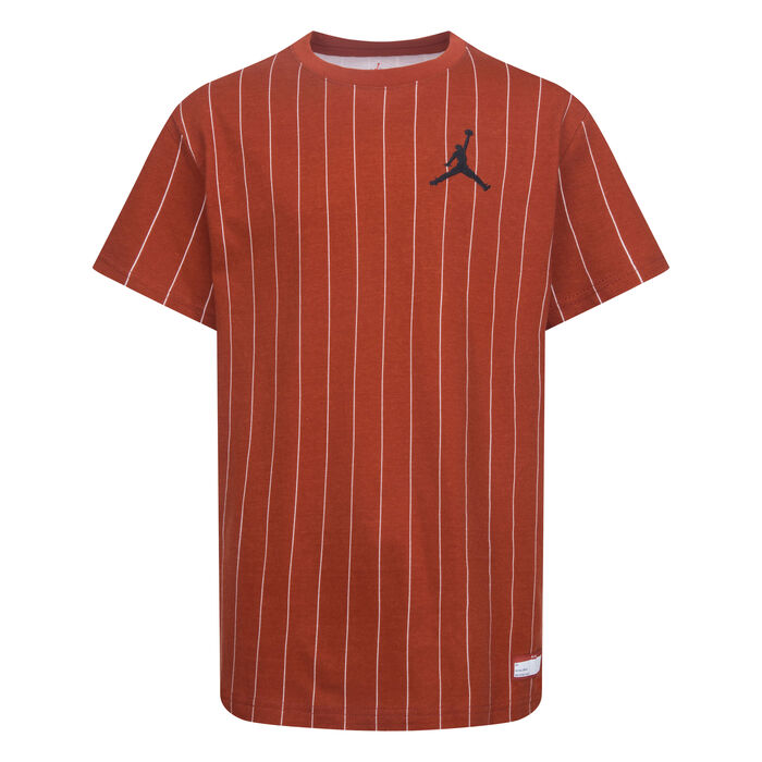Nike Kids' MVP Pinstripe T-Shirt Red image number 0