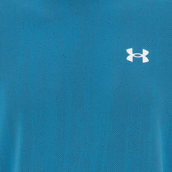 Under Armour Men's Vanish Seamless Novelty T-Shirt Blue Under Armour Men's Vanish Seamless Novelty T-Shirt Blue image number 2