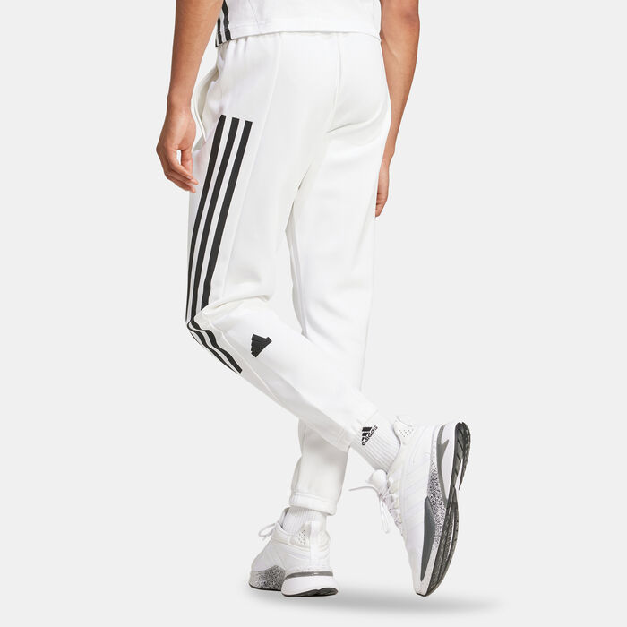 adidas Men's Future Icons 3-Stripes Joggers White image number 1