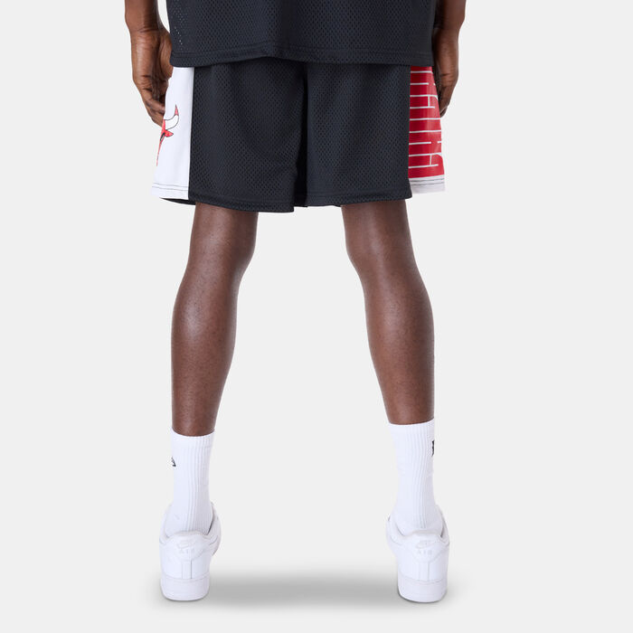 New Era Men's NBA Chicago Bulls Graphic Shorts Black New Era Men's NBA Chicago Bulls Graphic Shorts Black image number 1