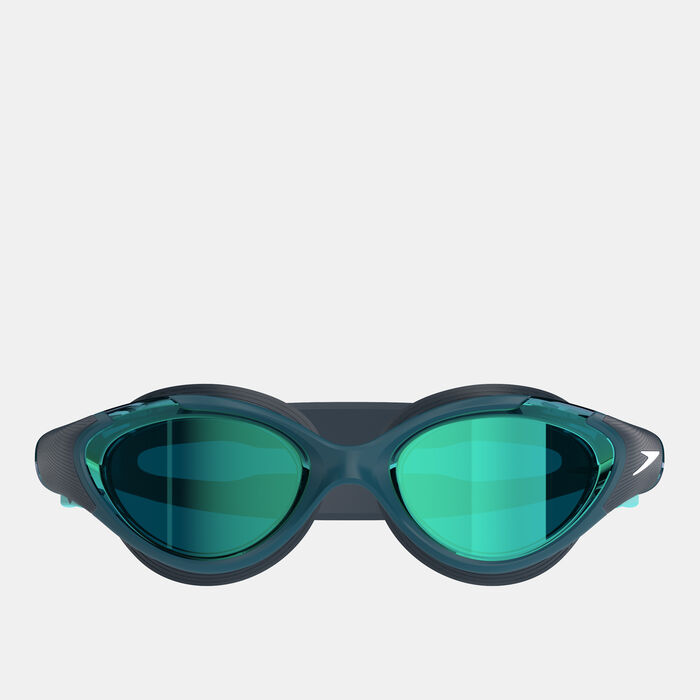 Speedo Women's Biofuse 2.0 Mirror Swimming Goggles Blue Speedo Women's Biofuse 2.0 Mirror Swimming Goggles Blue image number 1