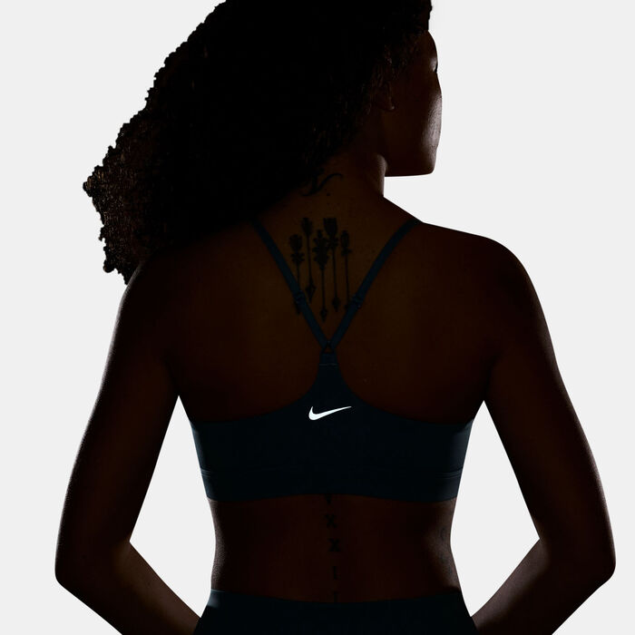 Nike Women's Indy Light-Support Padded Sports Bra Blue Nike Women's Indy Light-Support Padded Sports Bra Blue image number 3