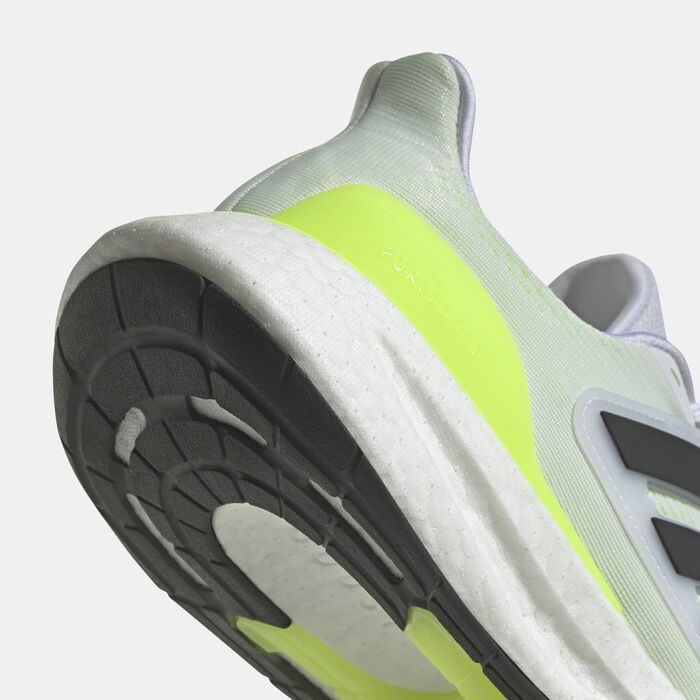 adidas Men's Pureboost 23 Running Shoes Green adidas Men's Pureboost 23 Running Shoes Green image number 4