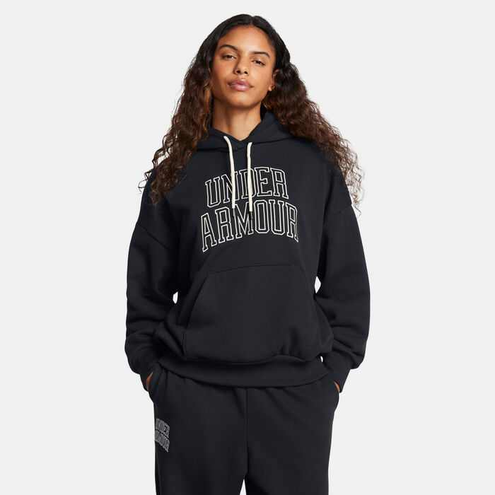 Under Armour Women's Icon Terry Hoodie Black image number 0