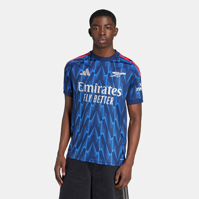 adidas Men's Arsenal 25/26 Away Replica Football Jersey Blue image number 0