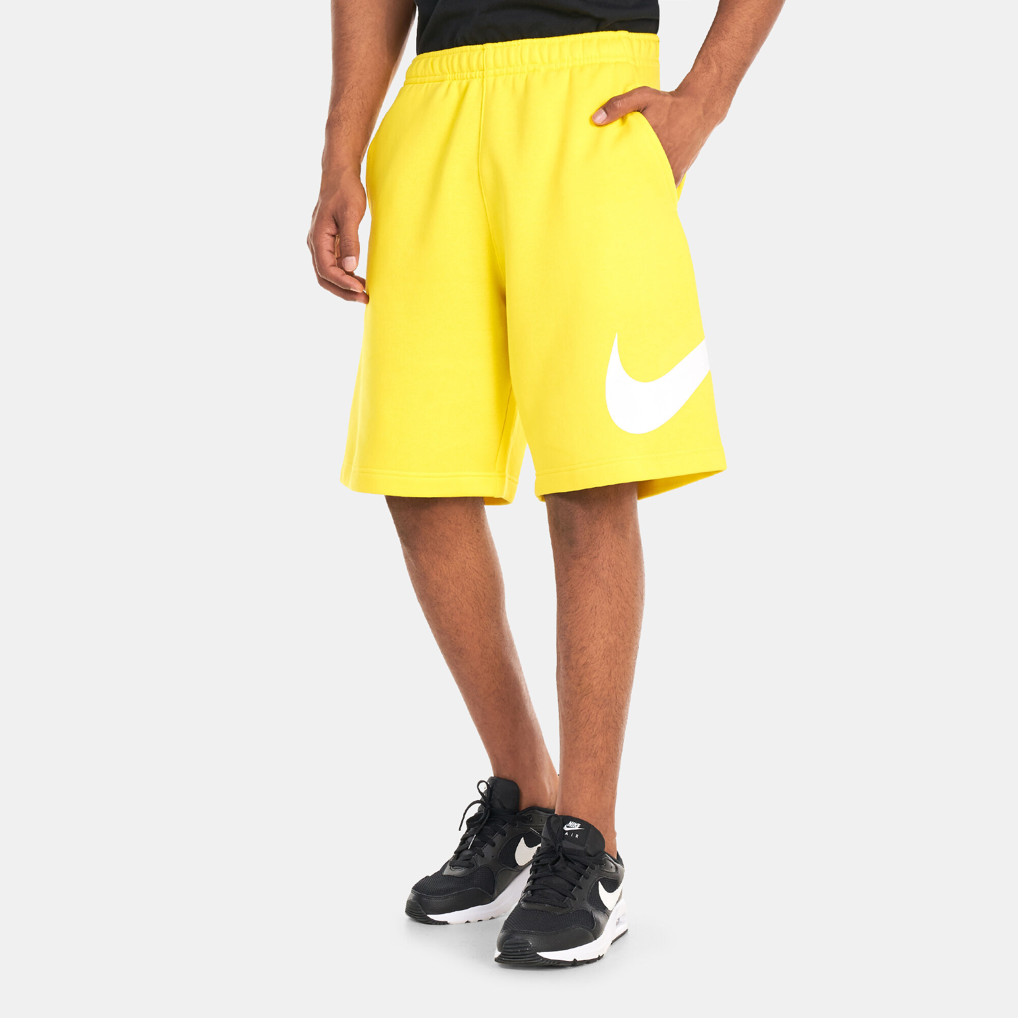 Mens yellow nike shorts hot sale