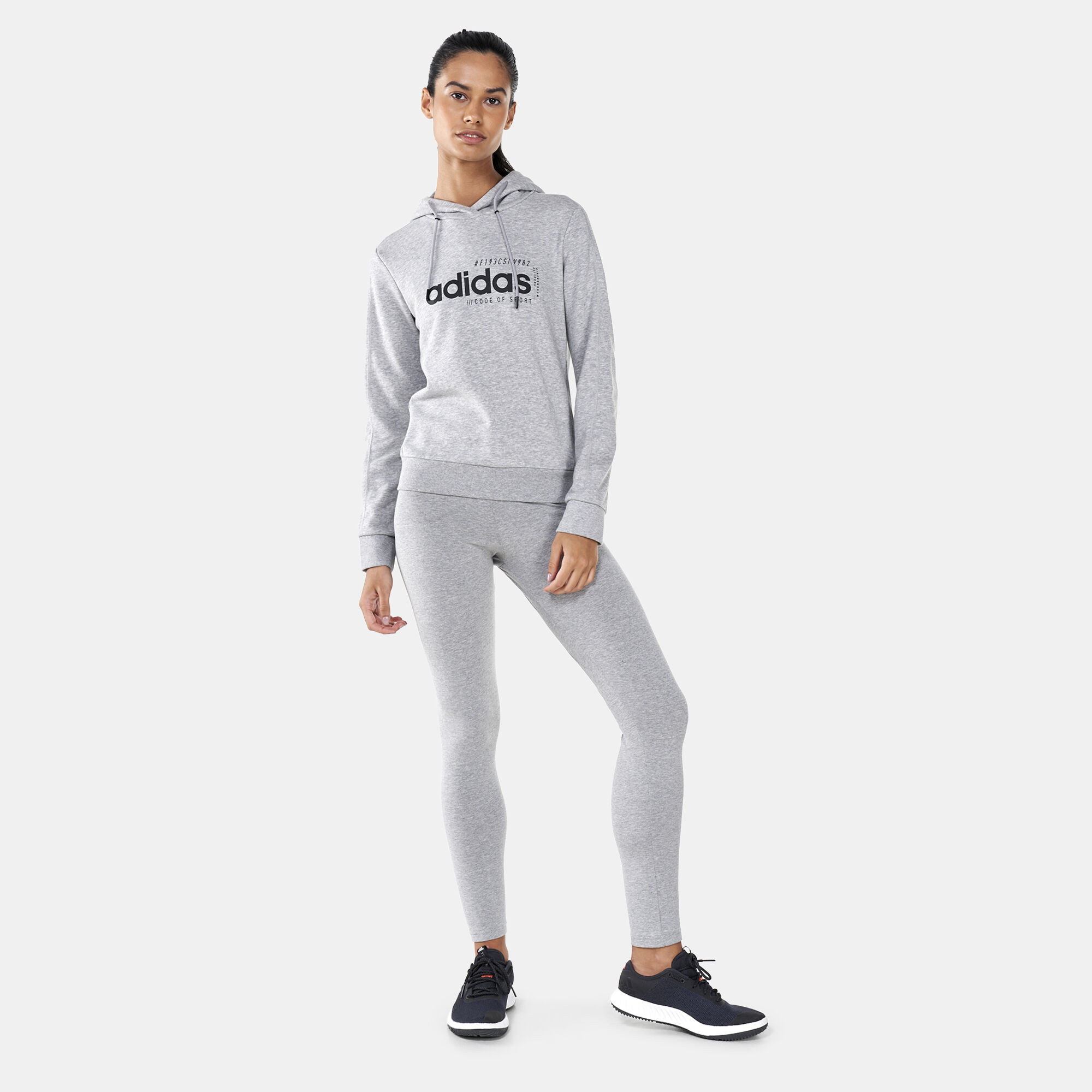 Adidas linear oth hoody ladies on sale