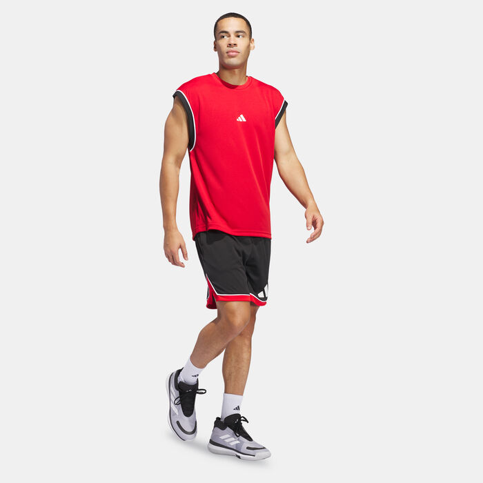 adidas Men's Badge of Sport Basketball Shorts Black adidas Men's Badge of Sport Basketball Shorts Black image number 2